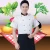 Import Chef uniform short-sleeved summer dress Western restaurant chef uniform Pastry chef costume baking cakes from China