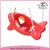 Import Child care center plastic toy fish shape safety single seat swing from China