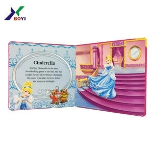 Childrens day gift 3d paper puzzle book