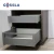 Import CHINA factory COSSLA wardrobe double wall drawer slide with divider inner drawer slide from China