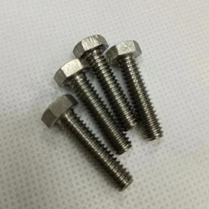 China Factory Gr1 GR2 Gr5  round head titanium bolt titanium alloy price DIN 912 titanium screws