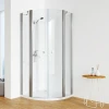 China Factory Supply frame pivot 2 piece glass shower door with competitive price