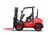 Import China Good Price Rough Terrain Off Road Hangcha 3 Ton Diesel Forklift 3 Meters Lifting Height from China