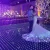 China high quality  dj stage light wedding video acrylic starlit led dance floor