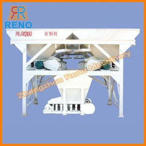 China supplier aggregate weigh batcher machine of PLD1200 with mini scale