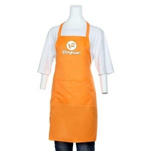 China supplier customized logo cotton baking uniform apron cooking