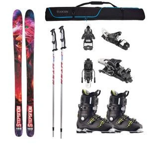 China Tuocen Factory  all-montain ski snowboard,bindings and snowboard boots set