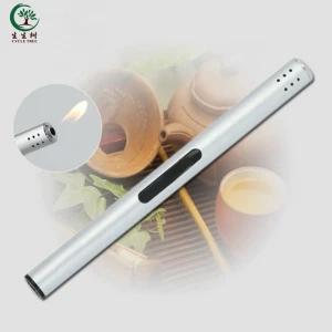China wholesale newly design Cheapest torch lighter aluminum alloy butane lighter gas torch refillable lighter for kitchen/bbq