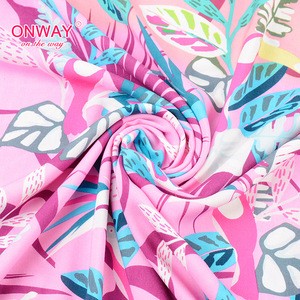 Chinese manufactory vogue soft printed rayon fabric wholesale