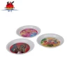 Chinese professional SY821 wholesale portable 3d lenticular plastic cartoon plate snack serving dish