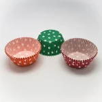 Chocolate decorative mini bread paper cupcake liners baking greaseproof paper cups cake wrappers cupcakes tool for wedding