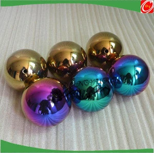 christmas balls big, color metal ball for indoor and outdoor decoration