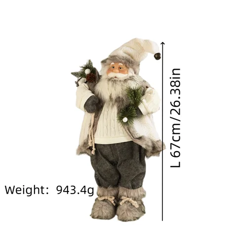 christmas Simulate Santa Claus PARTY Live activity decorations Wholesale Santa Mask dolls