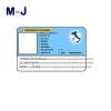 CMYK Printing Student ID Card Plastic Material Pre-printed Identification card