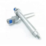 cnc machined stainless steel 410 dacro coating bicycle pedal axle