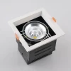 Cob Grille Light One Head Aluminum Housing Recessed Led Grille Light For Museum Lighting