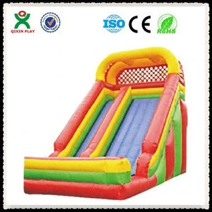 Colorful inflatable sliding slide aladdin, inflatable bouncer slide, cheap inflatable bouncers for sale QX-115B