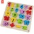 Import Colorful Number Puzzle Wooden Preschool Educational Math Toy for Kids from China