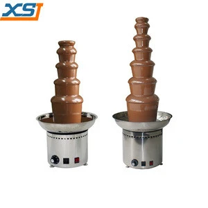 Commercial 6 tier chocolate fountain