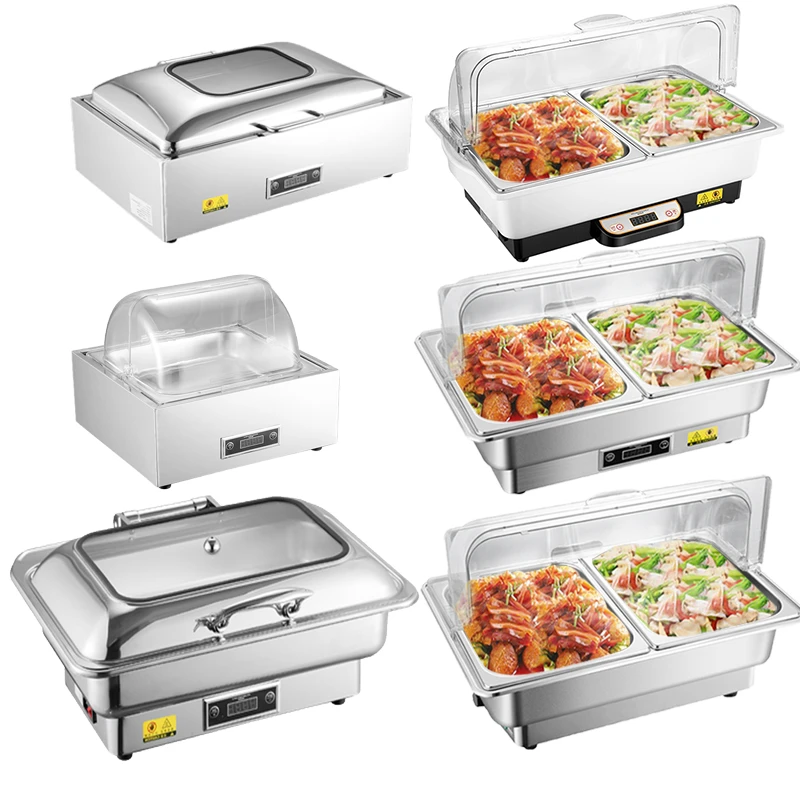 Commercial kitchen equipment customise electric buffet food warmers Chafing Dish