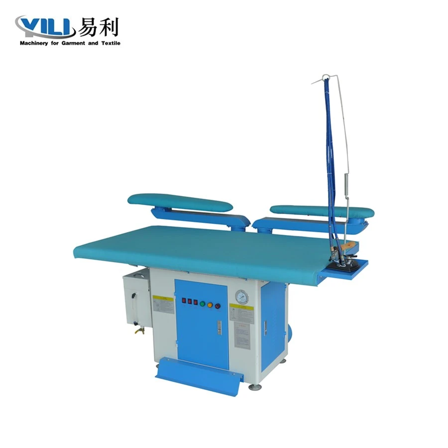 commercial laundry equipment steam heated ironing table