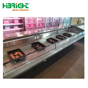 Commercial Refrigerator Supermarket Meat or Fish Display Chiller