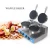 Import Commercial Waffle Maker Machine Electric 2000W HongKong Eggettes Puff Cake Bubble Egg Cake Non-stick Waffle Iron Oven from China