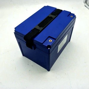 Compact no memory effect rechargeable lifepo4 motorcycle forklift battery