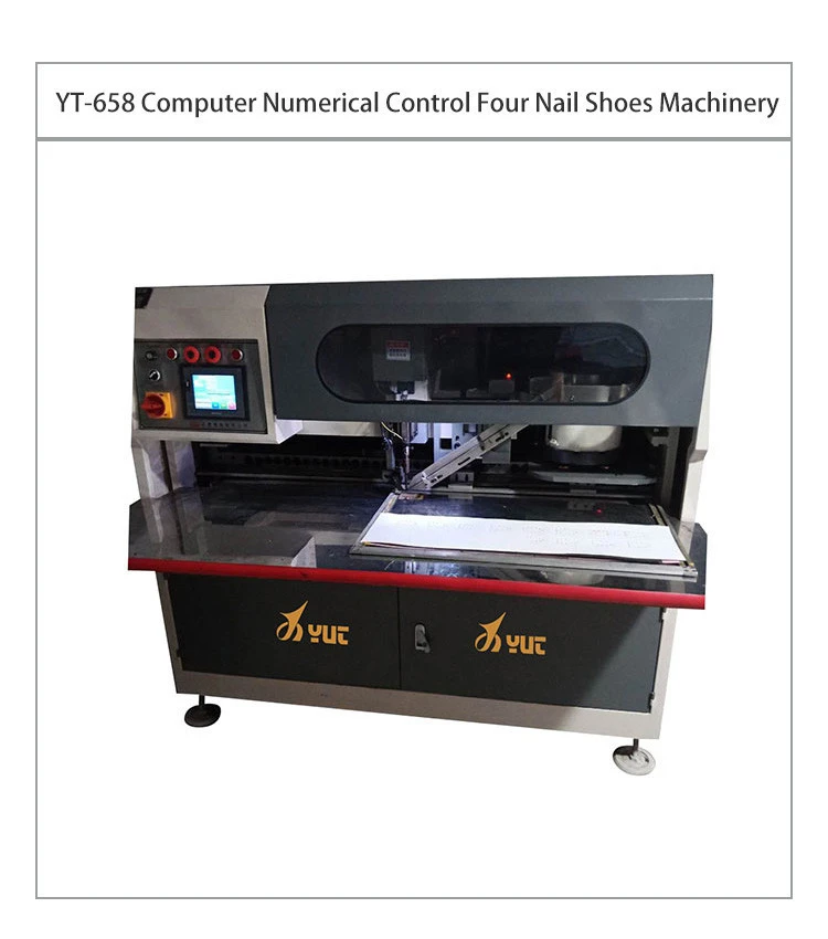 Computer nail making machine for four nail leather shoes machine