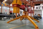 Concrete hydraulic hand spreader