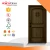 Import Contemporary Prefinished 5-Panel Flush Hollow Core Mahogany Wood Reversible Single Prehung Interior Door from China