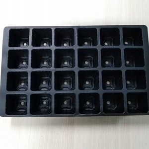 convenient and eco-friendly plastic nursery pots plant growing trays Seed grow 72 Cell Seedling Starter Tray in custom design