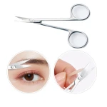convenient small scissors Eyebrow scissors Beauty salon Eyebrow trimming scissors