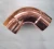 Import Copper 90 degree bend pipe socket welding elbow u-type elbow cooling pipe fitting from China