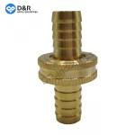 Copper Pipe Fitting 6mm 8mm 10mm 12mm Brass Hose Barbed Tail Coupler Adapter Connector