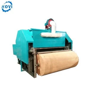 cotton waste processing recycling machine wool carding machine for sale