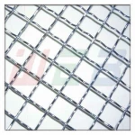 crimped wire mesh for headlight grille