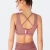 Import Cross Backless Yoga Bar Designed Sport Outfit Top Running Wear Ladies Women from China