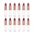 Import Custom 12 Colours Long Lasting Velvet Matte Chinese Maroon Lipstick from China