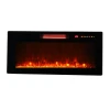 Custom 40 inch 7 Flame Colors Change Controllable Temperature Wall Mount Fireplace/Electric Fireplace Heater Wall Mounted