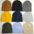 Import Custom beanie cap sport knitted hat custom winter acrylic cuff beanie hat cap from China