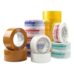 Custom logo BOPP tape transparent large roll wholesale express sealing tape e-commerce packaging sealing packaging labels tape
