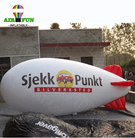 Zeppelin Inflatables Buy Custom Logo Pvc Airplane Zeppelin Dirigible Airship Model ...