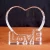 Import Custom Love Heart Shaped Photo Crystal for Wedding Gifts from China