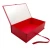 Import Custom Luxury Cardboard Paper Garment Clothing Apparel Gift Red Packaging Box from China