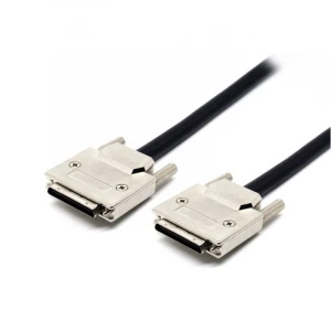 custom-made china supplier zinc die casting  scsi vhdci standards 50pin cable harness assembly