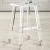 Import Custom modern Clear Acrylic backless bar stools counter stools from China