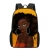 Import Custom Pattern Black Girl Afro Cartoon Kids Backpack Girls Waterproof School Bags Teenagers Girls Student Travel Book Bag from China