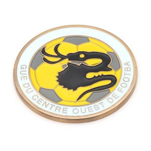 Custom School Medal Uniform Shield Pin Badge Logo Custom coin