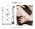Import [ Custom stickers OEM ODM ] Glitter kid temporary henna  hand body custom made design tattoo sticker from South Korea